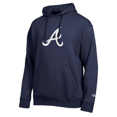 Atlanta Braves Champion All Star Embroidered Logo Hoodie - Navy Hoodies