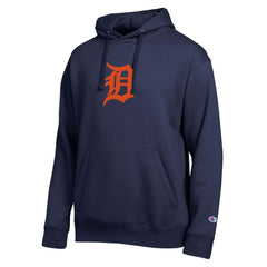 Detroit Tigers Champion All Star Embroidered Logo Hoodie - Navy Hoodies