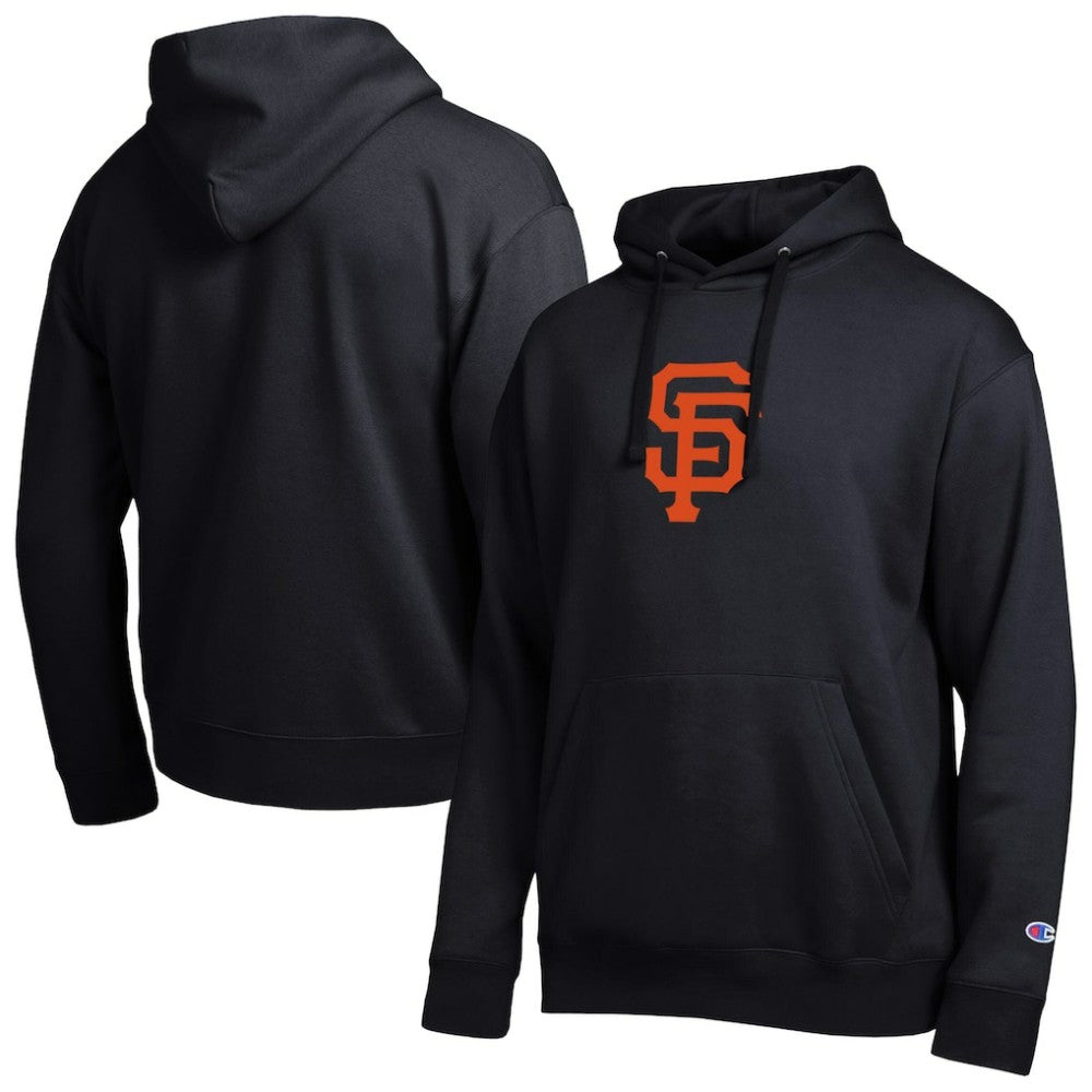 San Francisco Giants Champion All Star Embroidered Logo Hoodie - Black Hoodies