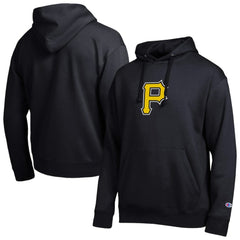 Pittsburgh Pirates Champion All Star Embroidered Logo Hoodie - Black Hoodies