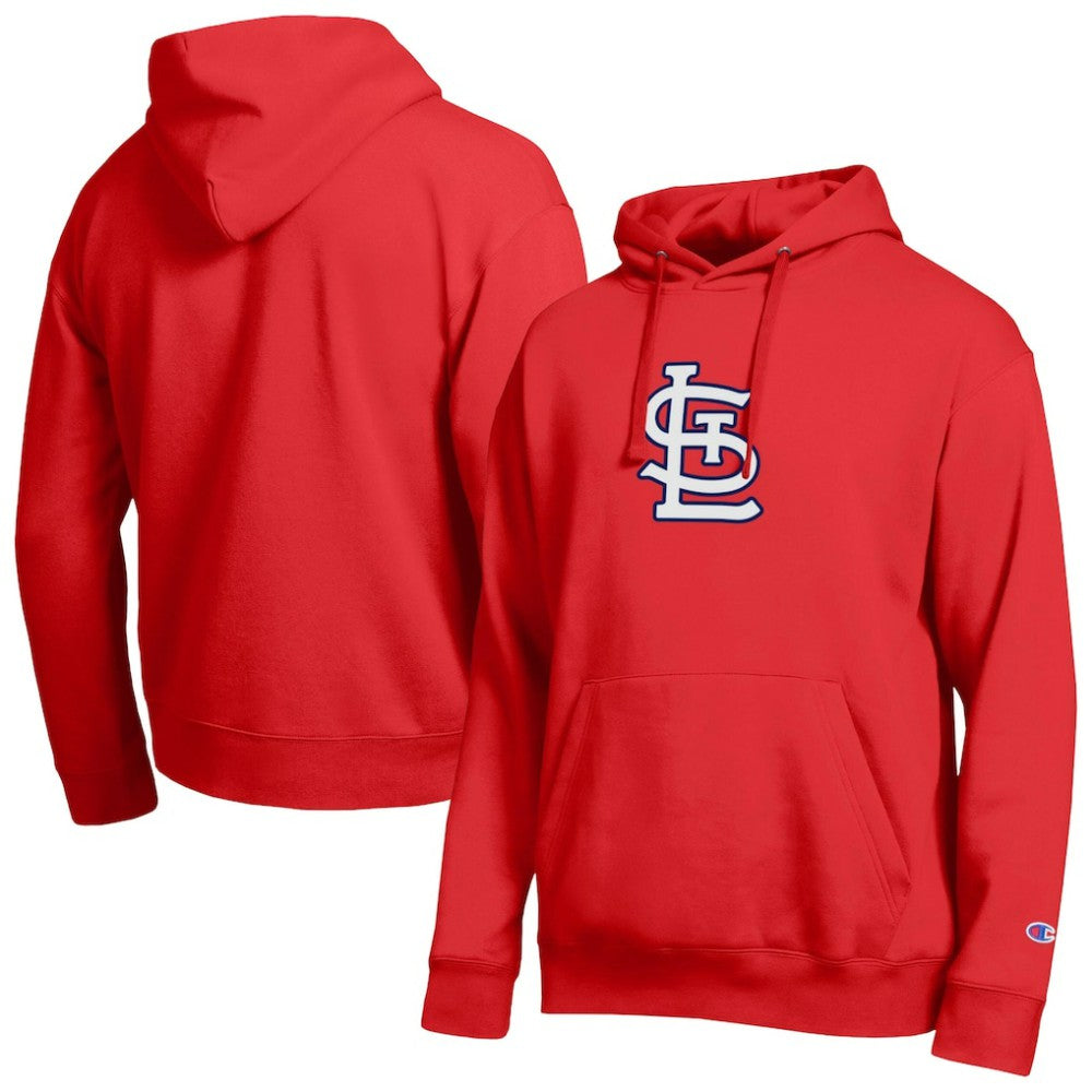 St. Louis Cardinals Champion All Star Embroidered Logo Hoodie - Red Hoodies