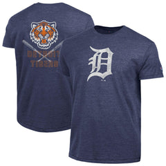 Detroit Tigers Champion Tri-Blend T-Shirt - Navy T-shirts