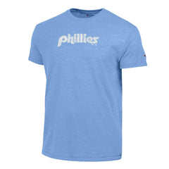 Philadelphia Phillies Champion Tri-Blend T-Shirt - Light Blue T-shirts