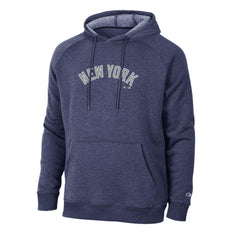 New York Yankees Champion Triumph Tri-Blend Raglan Hoodie - Navy Hoodies