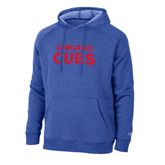 Chicago Cubs Champion Triumph Tri-Blend Raglan Hoodie - Royal Hoodies