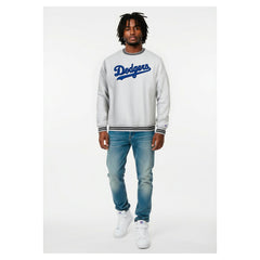 Los Angeles Dodgers Champion Reverse Weave Sweatshirt - Heather Gray Sweatshirts