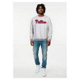 Philadelphia Phillies Champion Reverse Weave Sweatshirt - Grey Heather Sweatshirts