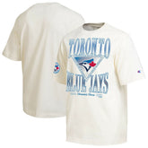 Toronto Blue Jays Champion Traditions Two Locations T-Shirt - Cream T-shirts