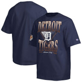 Detroit Tigers Champion Traditions Two Locations T-Shirt - Navy T-shirts