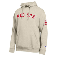 Boston Red Sox Champion All Star Chenille Patch Hoodie - Oatmeal Hoodies