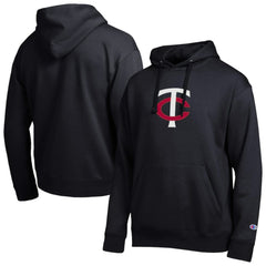 Minnesota Twins Champion All Star Embroidered Logo Hoodie - Black Hoodies