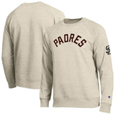 San Diego Padres Champion All-Star Soft Felt Sweatshirt - Oatmeal Sweatshirts