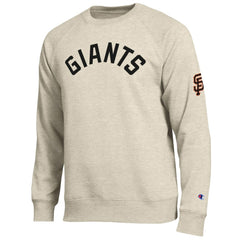 San Francisco Giants Champion All-Star Soft Felt Sweatshirt - Oatmeal Sweatshirts