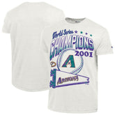 Arizona Diamondbacks Champion Winning Tradition Cooperstown Tri-Blend T-Shirt - White T-shirts