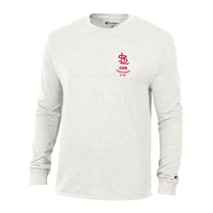 St. Louis Cardinals Champion Cooperstown Winning Tradition Tri-Blend Long Sleeve T-Shirt - White T-shirts
