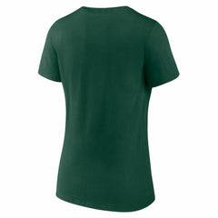 Green Bay Packers Women's Hustle V-Neck T-Shirt - Green T-shirts