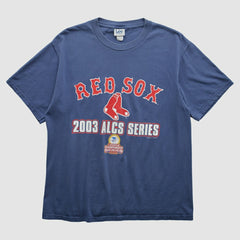 Boston Red Sox Lee Apparel 2003 T-shirt - Navy - Vintage T-shirts
