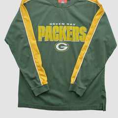 Green Bay Packers NFL 2000s Pullover Sweatshirt - Green Pullover