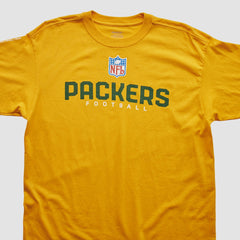 Green Bay Packers Reebok 2000s T-shirt - Yellow T-shirts