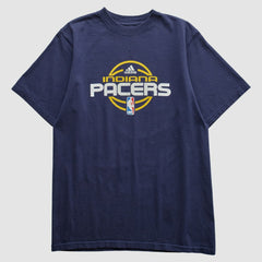 Indiana Pacers 2000s T-shirt Navy Vintage - Adidas