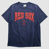 Boston Red Sox Adidas 2000s T-shirt - Navy - Vintage T-shirts