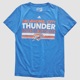 Oklahoma City Thunder 2014 T-shirt Blue Vintage - Adidas