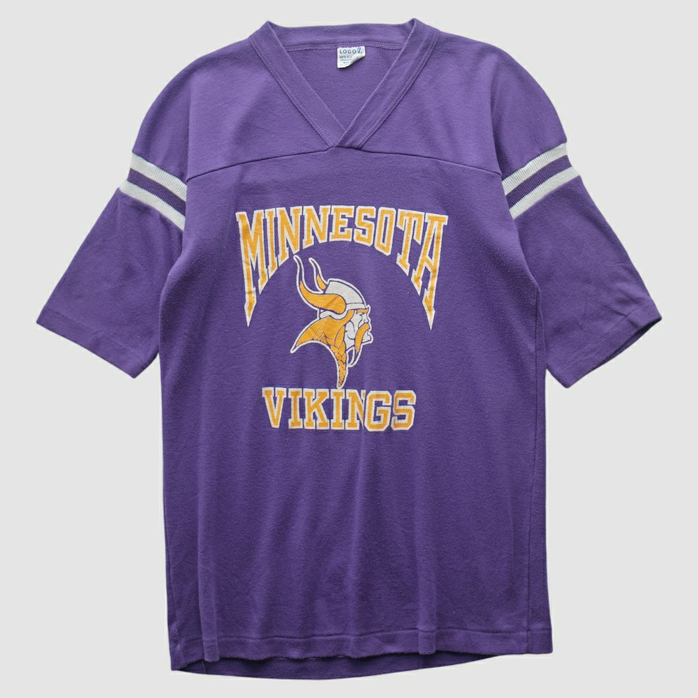 Minnesota Vikings Logo 7 90s T-shirt - Purple T-shirts