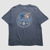 Tampa Bay Rays MLB Genuine Merchandise 2000s T-shirt - Navy - 2XVintage T-shirts
