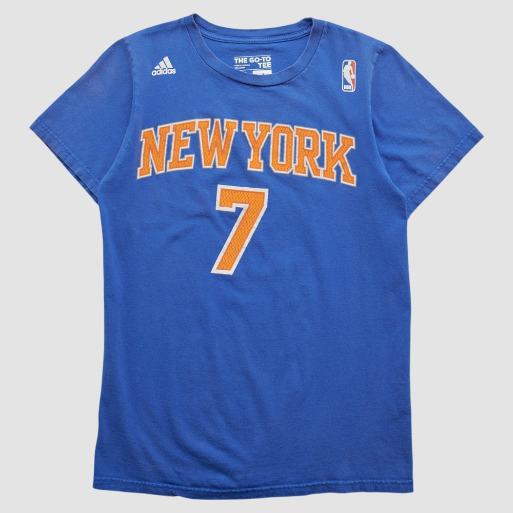 New York Knicks 2010s T-shirt Blue Vintage - Adidas