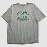 New York Jets Reebok 2000s T-shirt - Heather Gray T-shirts