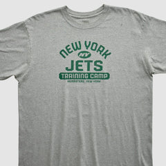 New York Jets Reebok 2000s T-shirt - Heather Gray T-shirts