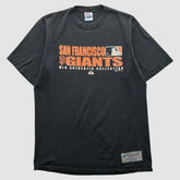 San Francisco Giants Majestic 2007 T-shirt - Black - Vintage T-shirts