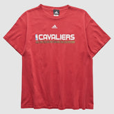 Cleveland Cavaliers 2010s T-shirt Red Vintage - Adidas