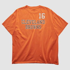 Cleveland Browns Reebok 2000s T-shirt - Orange T-shirts