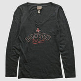 Boston Red Sox Genuine Merchandise 2010s Long Sleeve T-shirt - Charcoal - XXVintage T-shirts