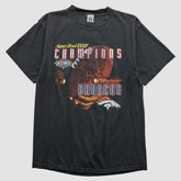 Denver Broncos Logo Athletic 1998 T-shirt - Black T-shirts