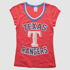 Texas Rangers Campus Lifestyle 2010s T-shirt - Red - XXVintage T-shirts