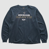 New Orleans Saints Reebok 2010 Long Sleeve T-shirt - Navy T-shirts