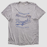 Kansas City Royals 80s T-shirt - Heather Gray - Vintage T-shirts