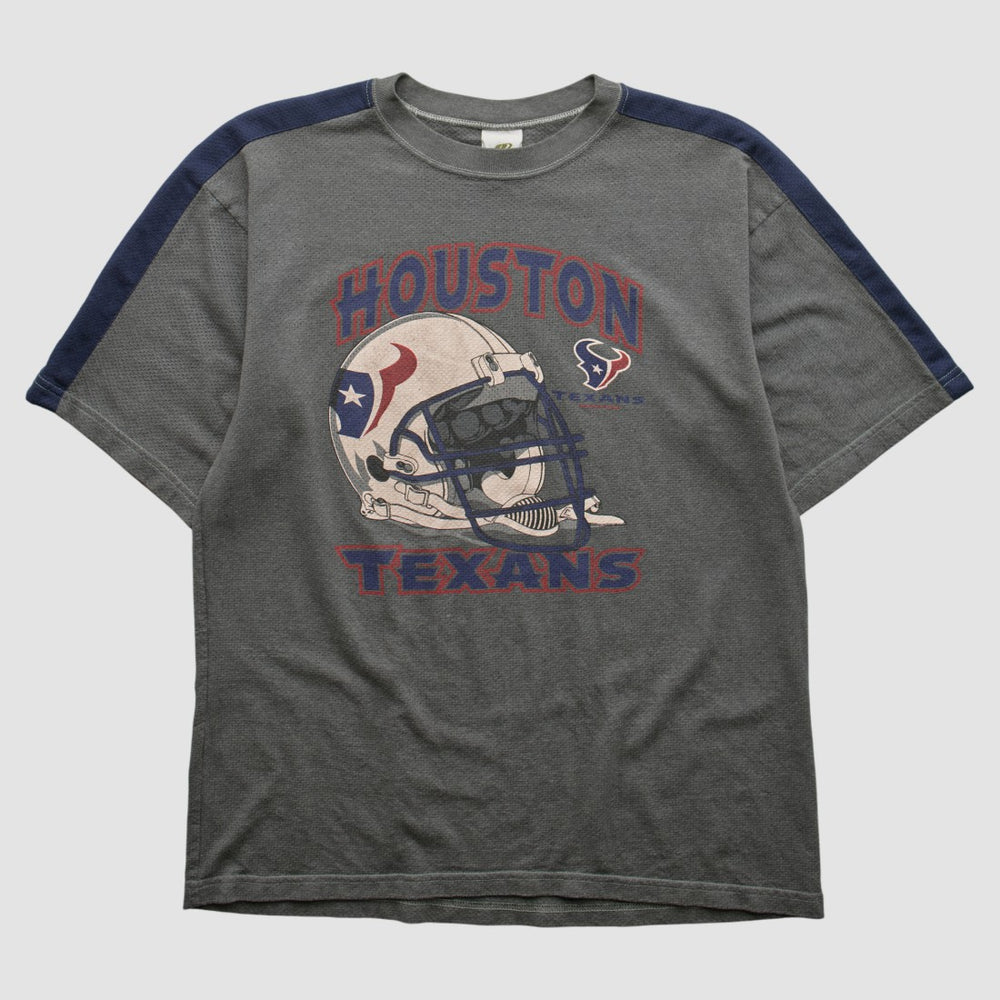 Houston Texans Knights Athletic 2000s T-shirt - Gray T-shirts