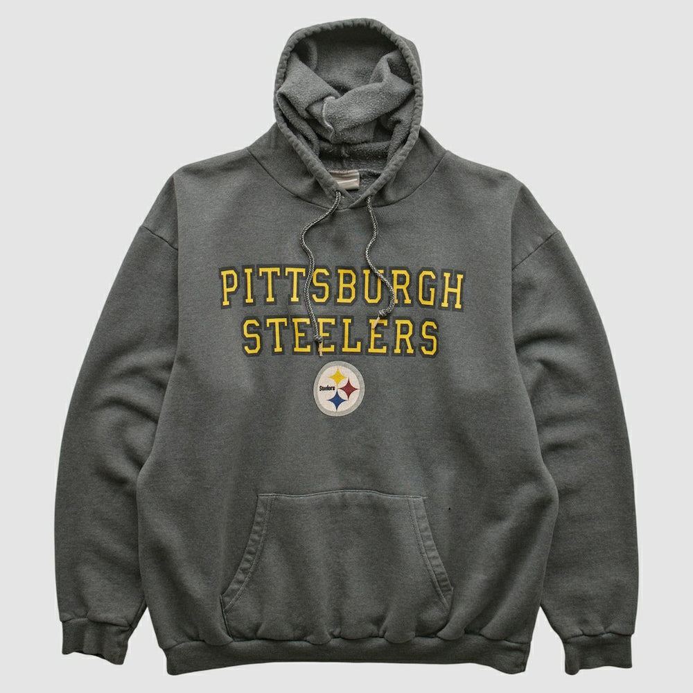 Pittsburgh Steelers NFL 2000s Hooded Sweatshirt - Black Sweatshirts