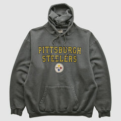 Pittsburgh Steelers NFL 2000s Hooded Sweatshirt - Black Sweatshirts