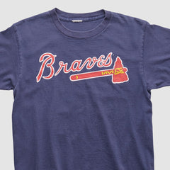 Atlanta Braves 2000s T-shirt - Navy - Vintage T-shirts