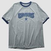 Dallas Cowboys Reebok 2000s T-shirt - Heather Gray T-shirts