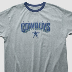 Dallas Cowboys Reebok 2000s T-shirt - Heather Gray T-shirts