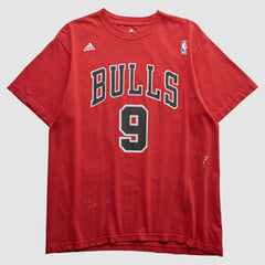 Chicago Bulls 2010s T-shirt Red Vintage - Adidas