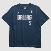 Dallas Mavericks 2010s T-shirt Navy Vintage - Adidas