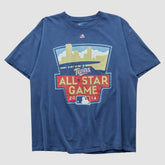 Minnesota Twins Majestic 2014 T-shirt - Blue - Vintage T-shirts