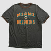Miami Dolphins Reebok 2000s T-shirt - Charcoal T-shirts