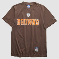 Cleveland Browns Reebok 2000s T-shirt - Brown T-shirts